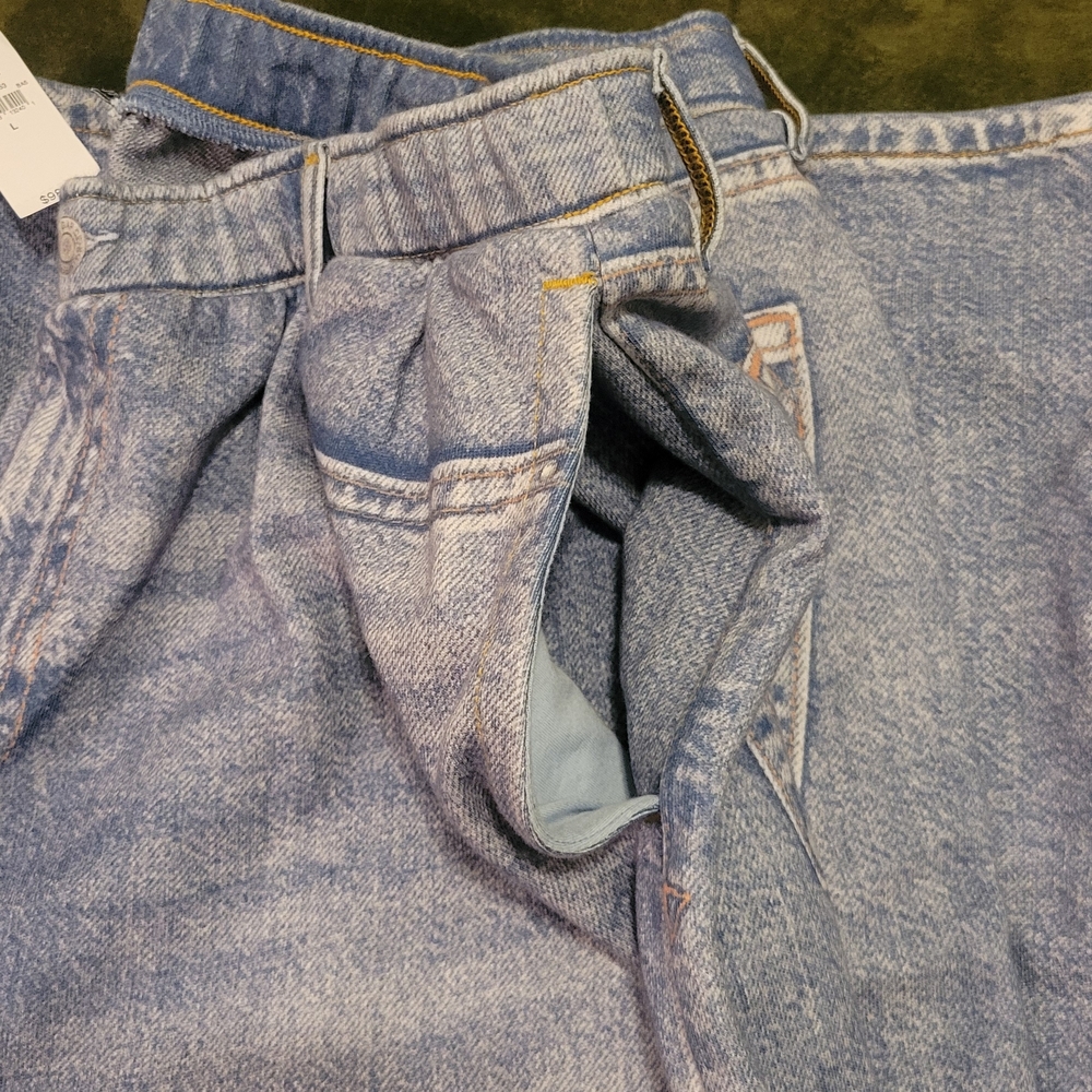GAP Light Blue Wide-Leg Jeans - Picture 12 of 14
